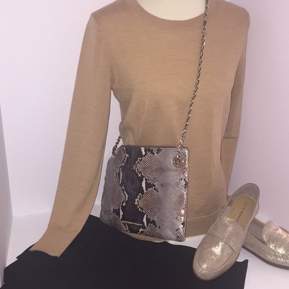 LUCKY BRAND GOLD NORDIC METALLIC LOAFER SZ 8.5 - Picture 6 of 7